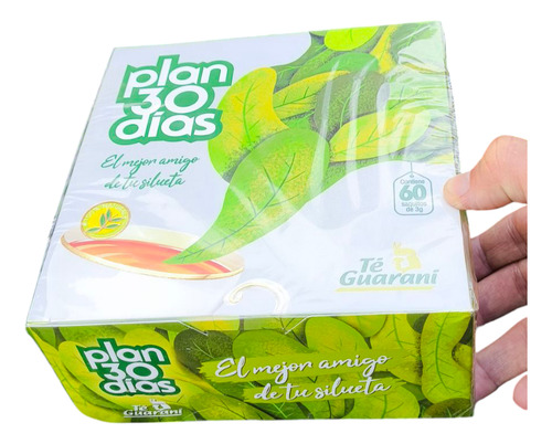 Te Guaraní Plan 30 Días 100% Natural X 60 Unidades