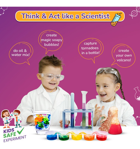 Kit De Experimentos Científicos Para Niños Juguetes Stem