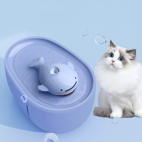 Fuente De Agua Para Gatos Con Luz Led Automática Para Gatos