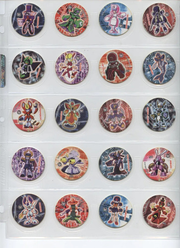 Colección De 140 Tazos Medabots Normal Y Metálix Sabritas (Usado)