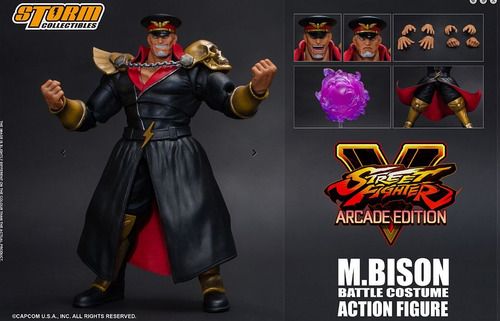 Storm Collectibles Street Fighter V M. Bison 1/12 Figure