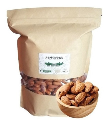 Almendra Entera 100% Natural X 1 Kg