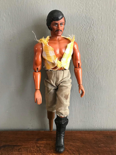 Figura Vintage De Acción Capitan Peg Leg Lesney Lucha Furias