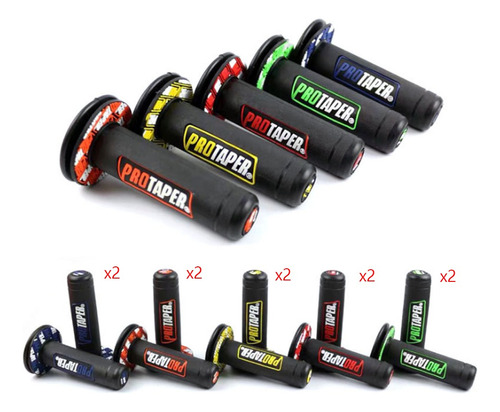 Puños Protaper 10 Pzs Universal Para Moto 22mm (7/8 Pulgada)