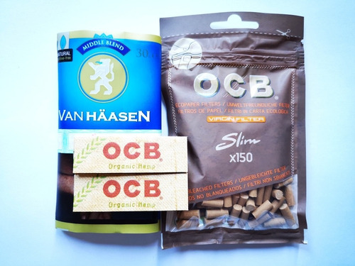 Filtros Tabaco Papeles X2 Kitvan Haasen Smoking / Regalo /