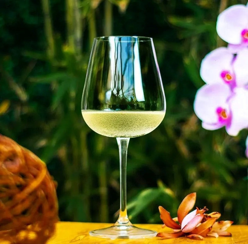 Copa Cristal Bohemia Vino o Agua Ardea 450 Ml Set X 6