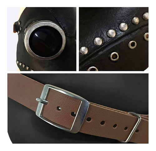 Ta Máscara De Pico De Médico De Peste Steampunk Halloween Acess