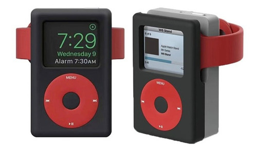Soporte Dock Para Applewatch Silicona Diseño iPod Classic N