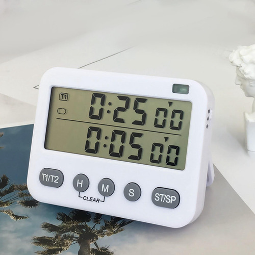 Temporizador Digital Con Cronómetro Magnético Electrónico
