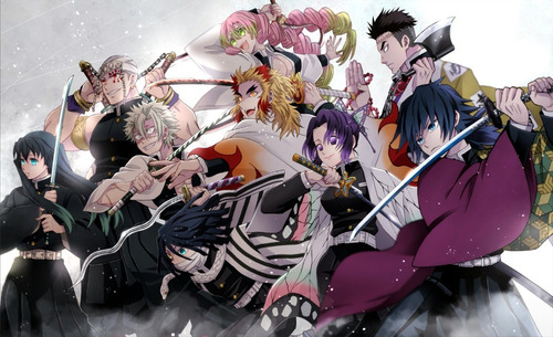 Banners Infantiles-poster-demon Slayer