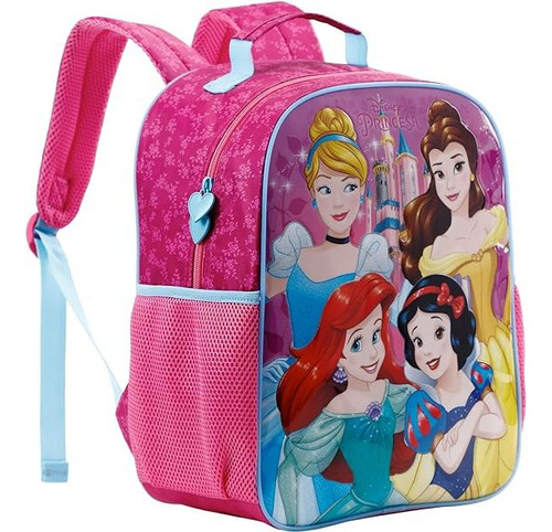 Mochila De Costas Grande Tam 16 Princesas Xeryus - 11562