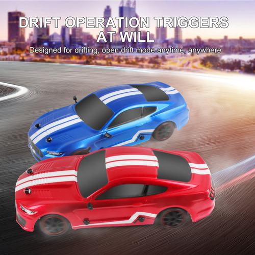 80019 Rc Drift Carro 1/16 Rc Carro 2.4 Ghz 35 Km/h Rc Racing Color Blue B