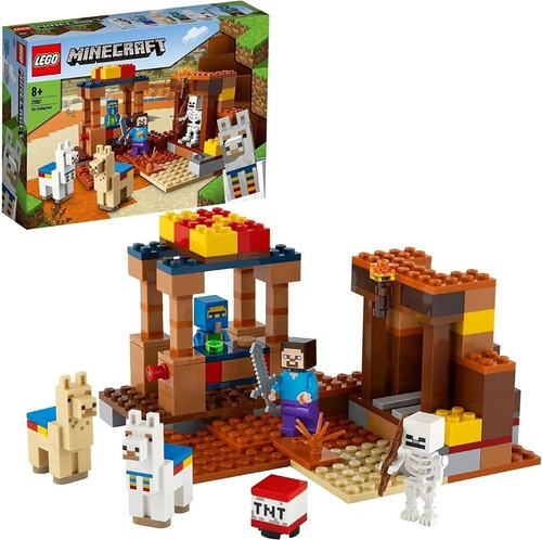 Lego Minecraft The Trading Post Puesto Comercial 21167