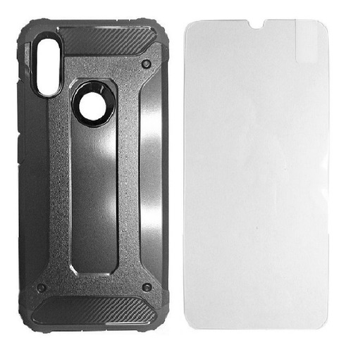Xiaomi Redmi 7 Forro + Vidrio Templado Dureza 9h Kit