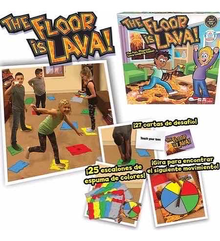 El Piso Es Lava. Juego De Casa