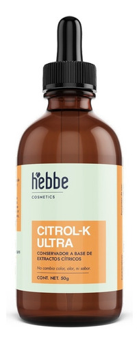Citrol K Conservador cosmetico a base de extractos Cítricos Kosher 50 g