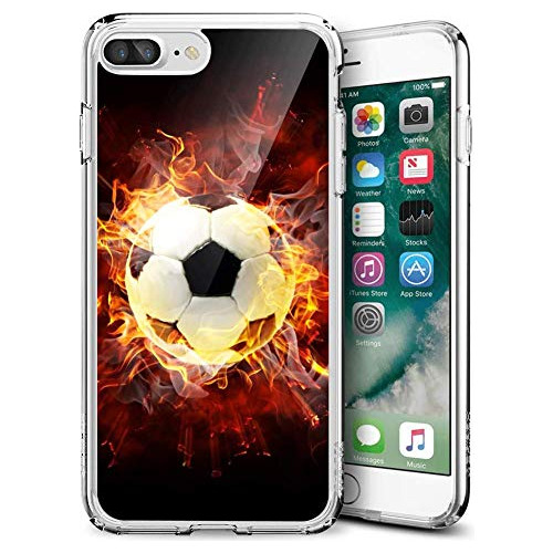 Funda Para iPhone 7 Plus 8 Plus Transparente Delgada Suave