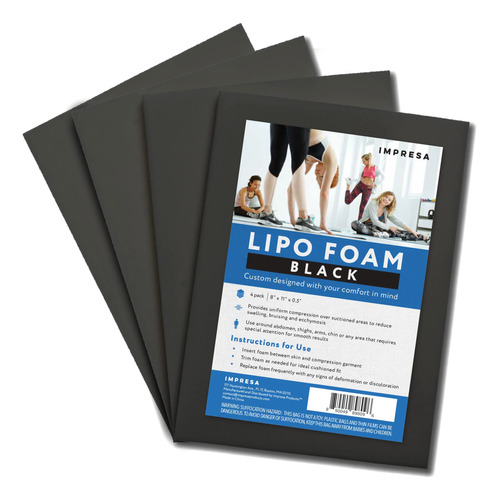 Impresa Black Lipo Foam - Espuma De Liposuccion Poscirugia P