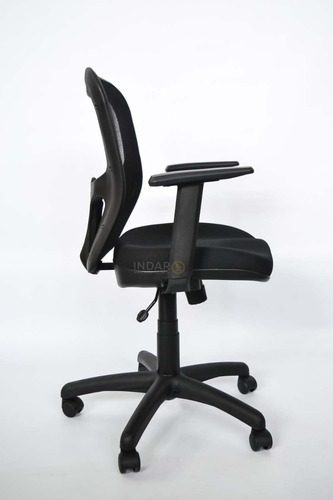 Imagen 5 de 10 de Silla Ecritorio Indar India Brazos Regulables Basculante