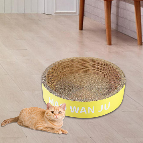 Tablero Rascador Para Gatos, Nido Para Dormir De , L