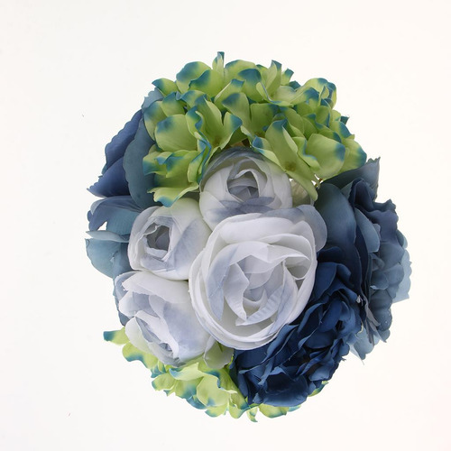 Ramo Magnífico De Flor Florero Bricolajes De Azul
