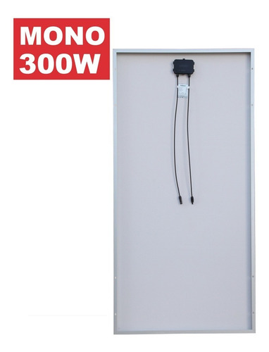 Panel Solar De 300 Watt Monocristalino Para Lluvia O Nubes