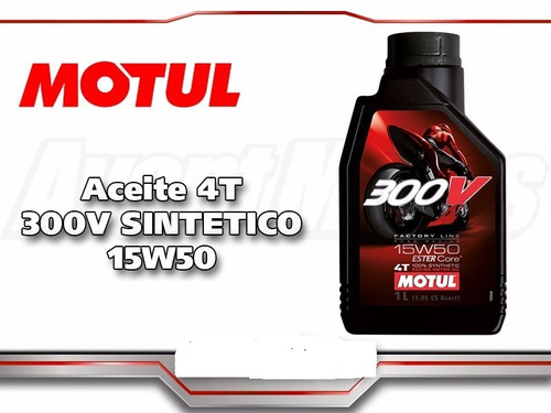 Aceite Sinte..competicion Motul 300v 15w50 Oferta Motocanal