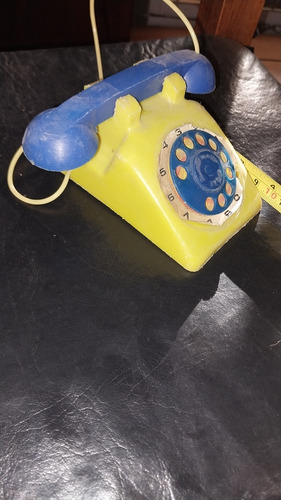 Juguete Telefono De Plastico De Los 70 (Usado)