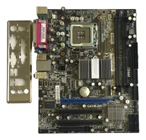 Comprar Placa Mãe Msi G41m-s01 Ms-7592 Lga 775 Ddr3 + Espelho Marrom-escuro