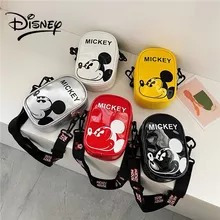 Disney-bolso De Hombro De Mickey Para Niñas, Billetera De Di