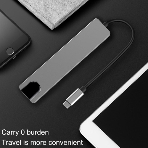 Imagen 7 de 8 de Hub 8 En 1 Usb C 3.0 Hdmi 4k Puerto Ethernet Sd Micro Mac Pc