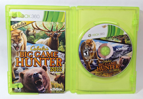 Cabela's Big Game Hunter 2012 Xbox 360 (Usado)