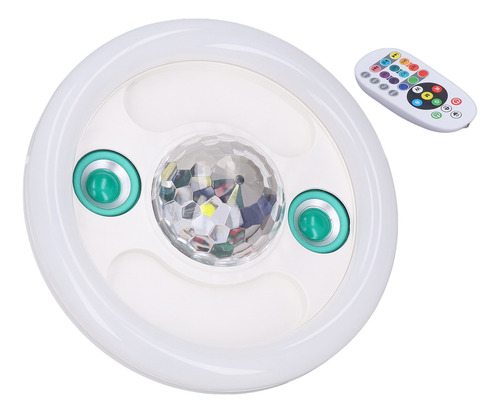 Altavoz Doble Inalámbrico Led Music 48w E27 Rgb Que Cambia D