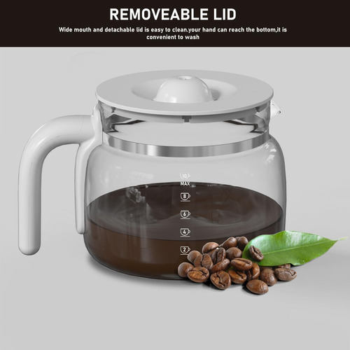 Dcgc01 De 10 Tazas De Reemplazo De Jarra De Vidrio Con Smeg