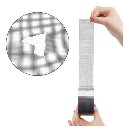 Pegatina De Malla Para Reparar Pantallas, Ventanas Y Puertas