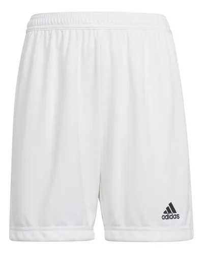 Calção Futebol adidas Entrada 22 Branco Infantil Original