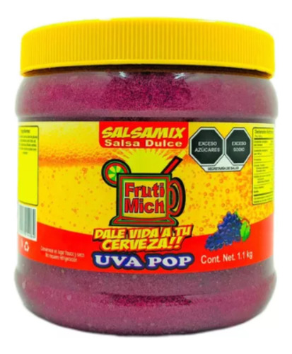 Escarchado Para Micheladas 1k Uva Pulpa Concentrado