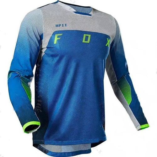 Jersey Fox Hpit -blue Motocross Mtb Enduro