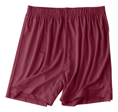 Pantalones Cortos Delgados De Cintura Elástica De Verano Par