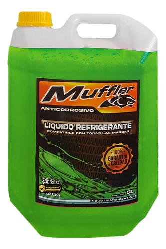 Refrigerante Uso Directo Inhibidor Corrosion X 5lt