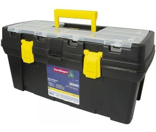 Caja De Herramienta, Mxtox-003, 2 Gavetas, 20 Base, 9.5 A Color Negro