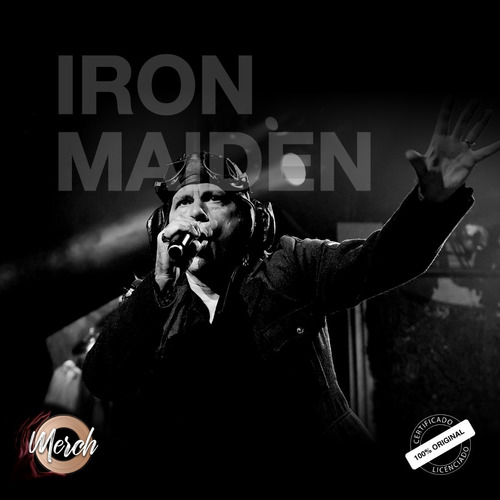 Camiseta Oficial Iron Maiden Revelations Tour 2019