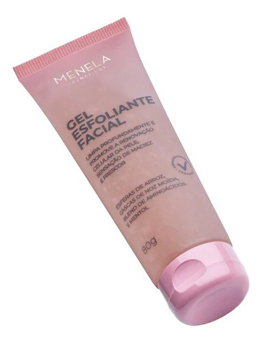 Gel Esfoliante Para O Rosto Menela 80ml