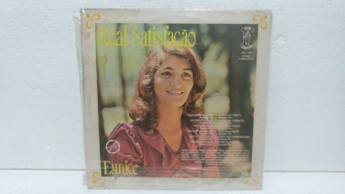 Lp Evangelico Eunice - Real Satisfação - Disco De Vinil (Usado)