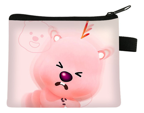 Monedero Little Beaver De Tela Oxford