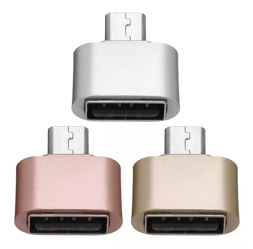 Adaptador Otg Micro Usb A Usb - Tablet - Celular - Pendrive