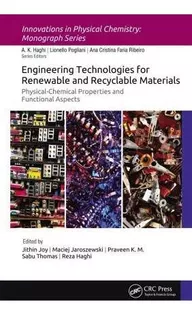 Libro Engineering Technologies For Renewable And Recyclab...