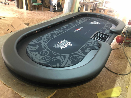 Mesas Poker Profissional Com Pista Personalizada 2,60 X 1,30