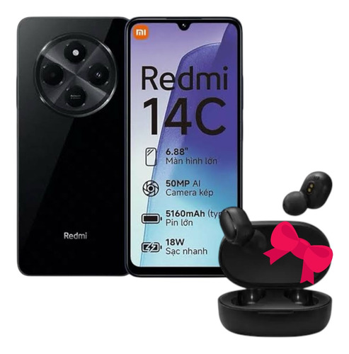 Xiaomi Redmi 14c 256gb 8gb Ram Dual Sim Com Fone