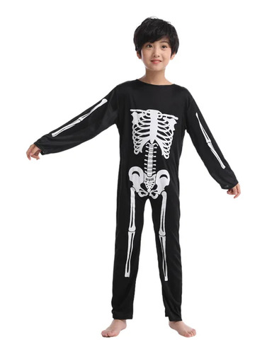 Disfraz Infantil Esqueleto Halloween Cosplay Ltf Shop 